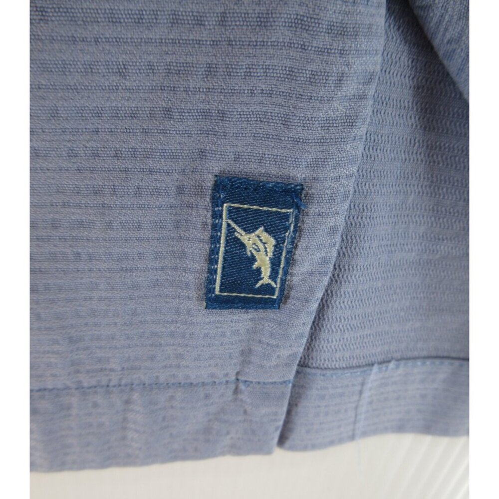 Tommy Bahama Shirt XL Silk Hawaiian Loop Collar Camp Button Up Pocket * - Picture 3 of 10